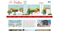 Desktop Screenshot of immobiliarelagalleria.com